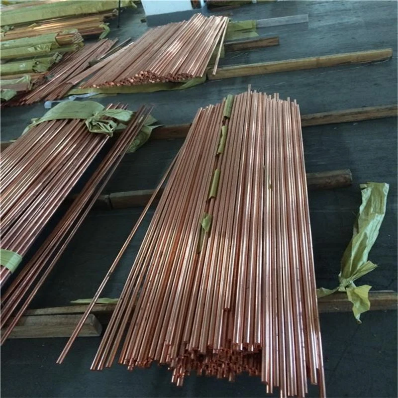 Fabricante de bronze Copper Rod Processing Bronze Rod Punching da tubulação da barra do cobre de ASTM B883