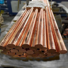 C65500 C68700 Solid Copper Round Rod Stock Polished Surface 150mm Din2448 99.995% Pure