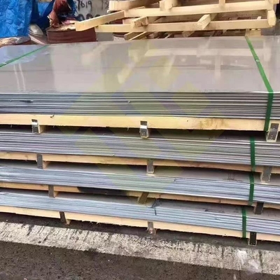 Cold Rolled  Decorative Golden BA 0.2mm 316 Stainless Steel Sheet Solid Solution and Pickling