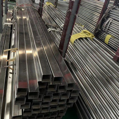 6m/12m 304 Stainless Steel Pipes ERW API Certified Square Tube and Rectangular Pipe for Drill Oil Pipeline