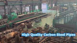 Tubo de aço carbono 40 Sch ASTM A106b Tubo de aço sem costura de carbono preto sem costura para tubo de linha